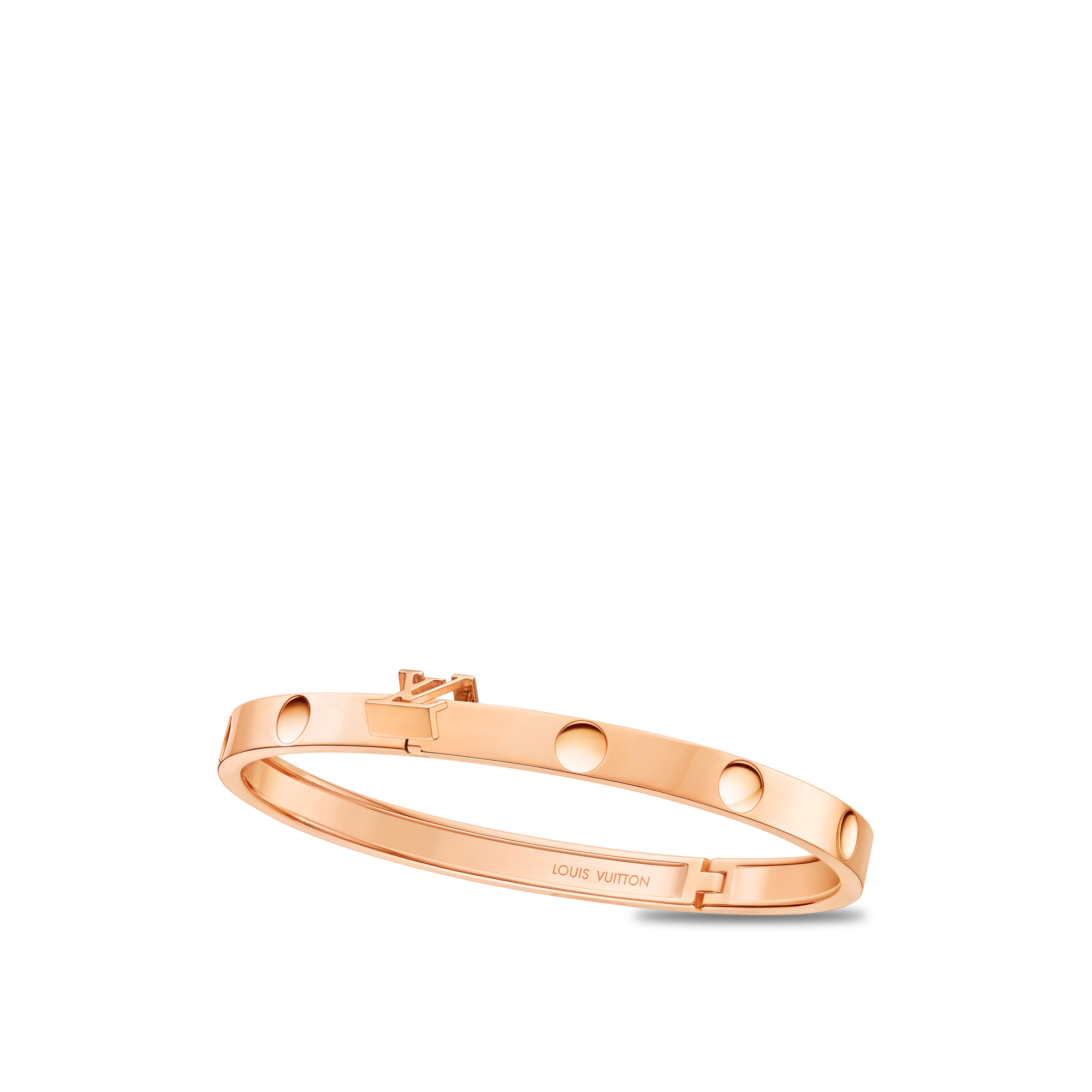 Empreinte Medium Bangle, Pink Gold - Jewellery QA5182 | LOUIS VUITTON